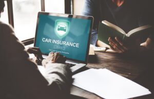 Car Insurance Accident Property Protection Concept